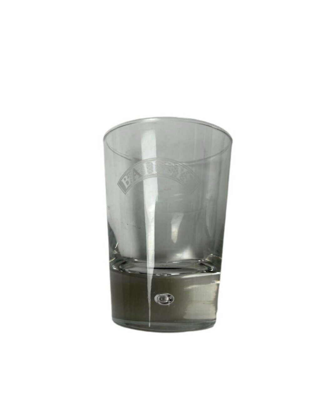 Baileys Irish Cream Logo Rocks Glasses Heavy Base Clear Set Of 2 Barware - Picture 2 of 2